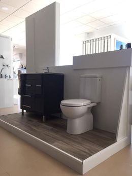 Pérez Lupión sanitario blanco con cajonero 