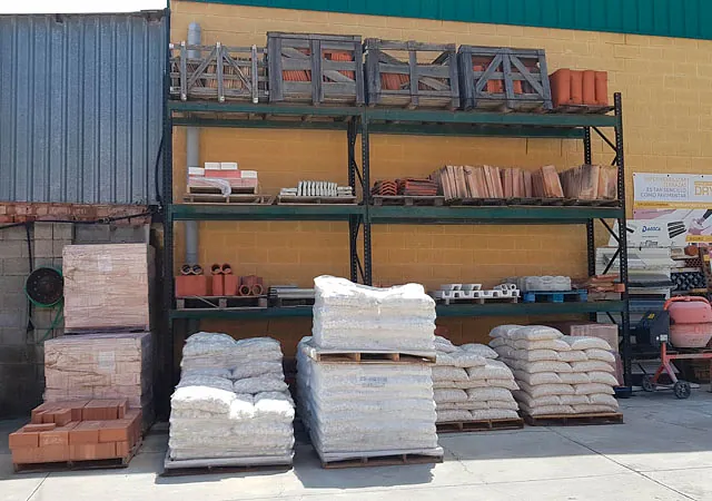 Pérez Lupión variedad de materiales para construcción 