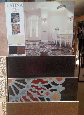 Pérez Lupión muestra de azulejos 